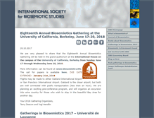 Tablet Screenshot of biosemiotics.org
